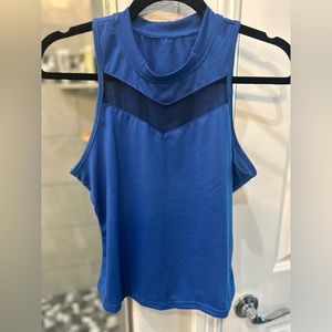 NWOT  blue tank